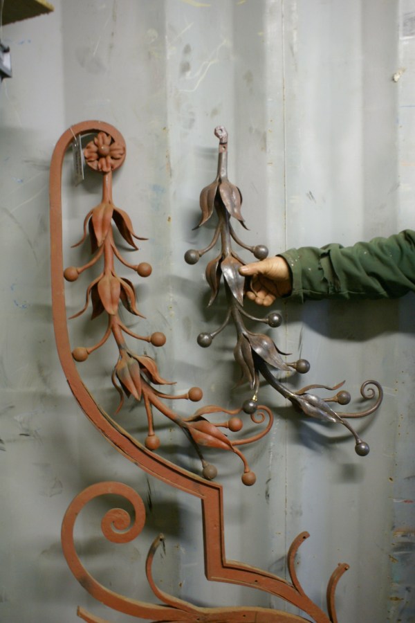 Blacksmith, Hand forged, Design, Ironwork, Forge, Wrought Ironwork, Hot Forged, Blacksmithing, Tijou, Petworth, Petworth House, Jean Tijou, Petworth Gates, Brawn and Downing