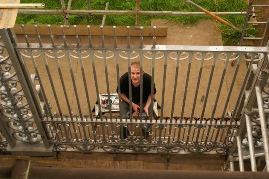 Blacksmith, Hand forged, Design, Ironwork, Forge, Wrought Ironwork, Hot Forged, Blacksmithing, Tijou, Petworth, Petworth House, Jean Tijou, Petworth Gates, Brawn and Downing, Lee Golding